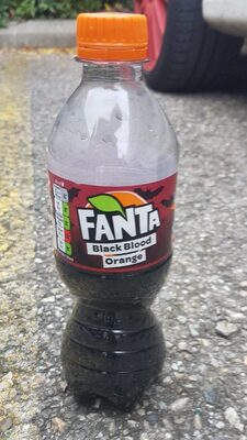 Fanta black blood orange