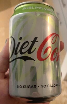 Diet coke sublime lime