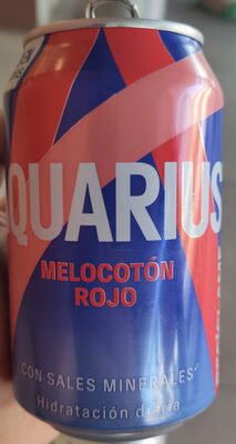aquarius melocotón rojo 33 cl