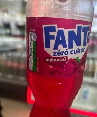 Fanta zéró cukor málnaízű