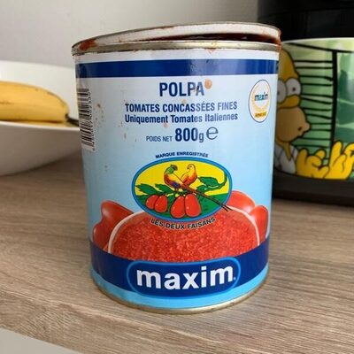 Tomates concassées fines