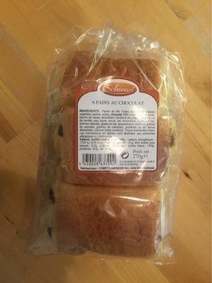 6 pains au chocolat