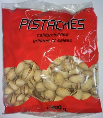 Pistaches californiennes grillées et salées