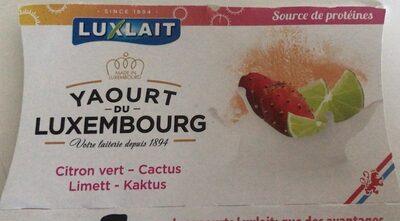 Yaourt citron vert - cactus