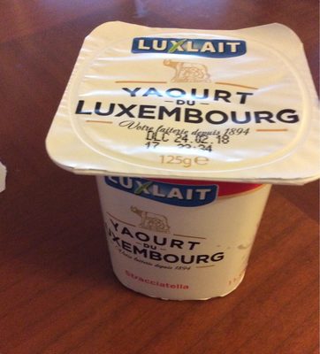 Yaourt Luxembourg stracciatella
