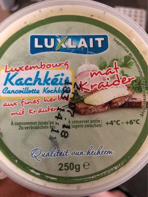 Cancoillotte aux fines herbes 40%m.g./m.s.