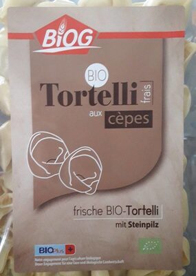 Bio Tortelli mit Steinpilz front packaging