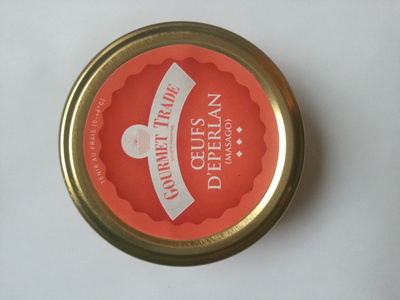 Œufs d'Éperlans front packaging