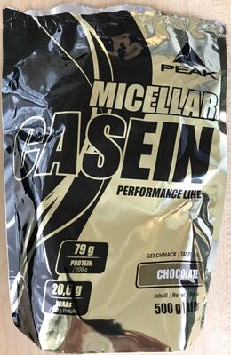 Peak Miscellar Casein front packaging