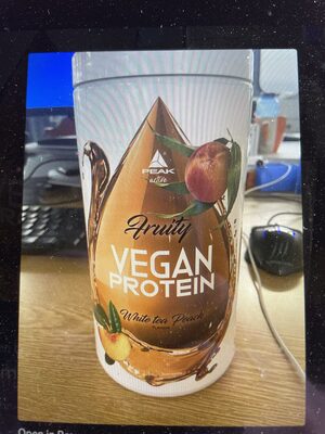 Fruity Vegan Protein White Tea Peach