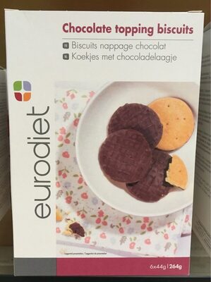 Biscuits nappage chocolat