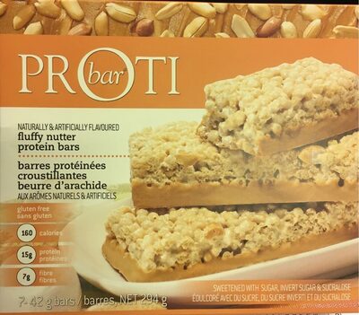 Barre croustillante beurre de cacahuetes