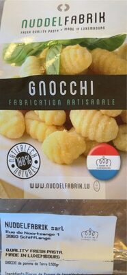 Gnocchi fabrication artisanale