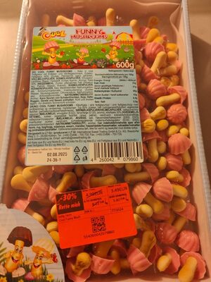 Funny Mushrooms Mini Biscuits