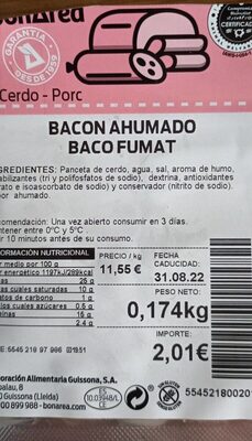 Bacon ahumado