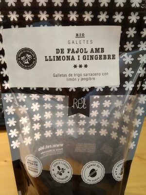 Galletas devtrigo sarraceno con limón y jengibre