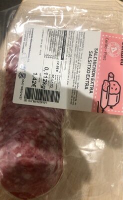 Salchichón extra front packaging