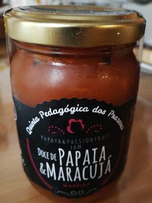Doce de papaia & maracujá