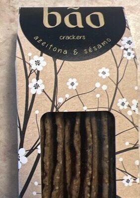 bão crackers azeitona & sésamo