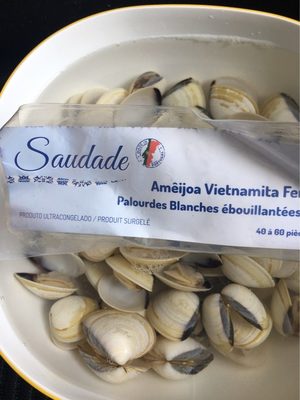 Palourdes Blanches Ébouillantées