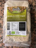 Farinha de aveia integral