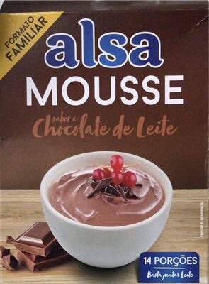 Mousse sabor chocolate de leite