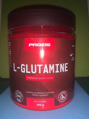 L-glutamine front packaging