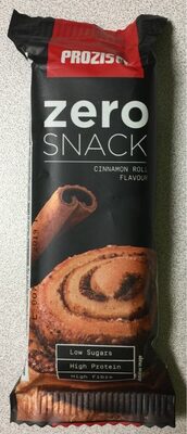 Zero Snack Cinnamon Roll Flavour front packaging