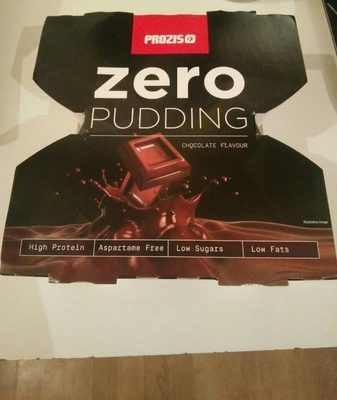 Zero Pudding Chocolat front packaging
