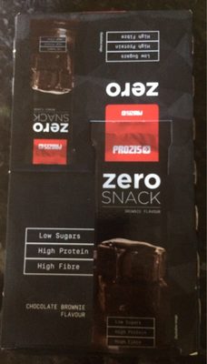Zero snack brownie flavour