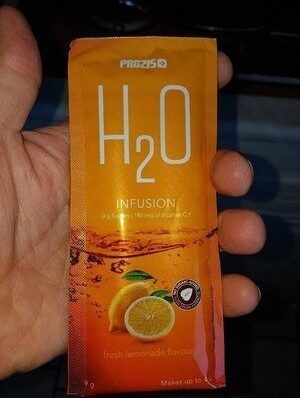H2O Infusion front packaging