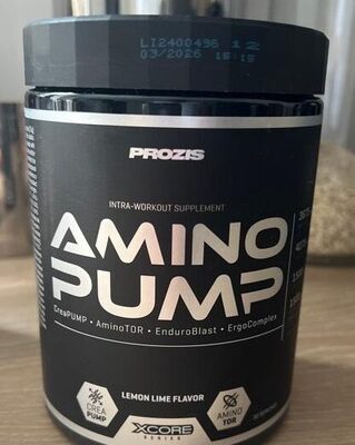 Amino Pump Lemon Lime Flavor