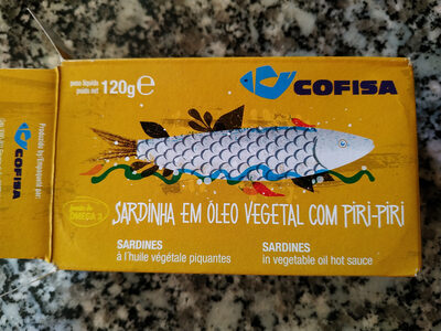 Sardinha em Óleo Vegetal com Piri-piri