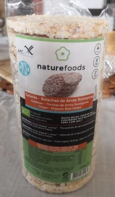 Bolachas de Arroz Biologicas