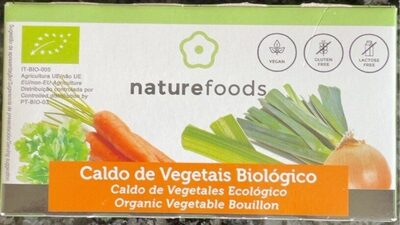 Organic Vegetable Bouillon front packaging