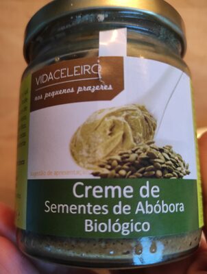 Creme de Sementes de Abóbora Biológico front packaging