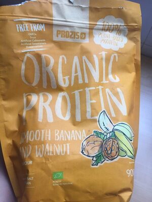 Organic protein - Smooth banana and walnut