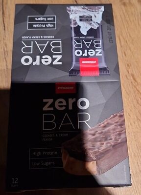 Zero bar front packaging