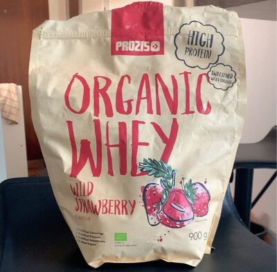 Organic Whey wild strawberry