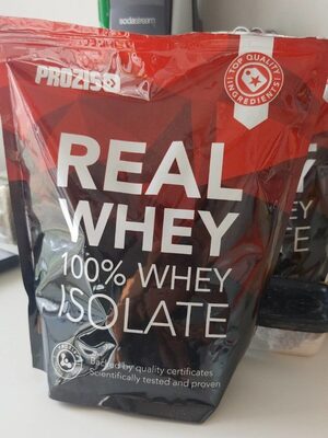 Real whey 100 %  Whey Isolate