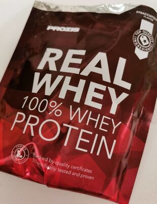 Real Whey Proteine Stracciatella front packaging
