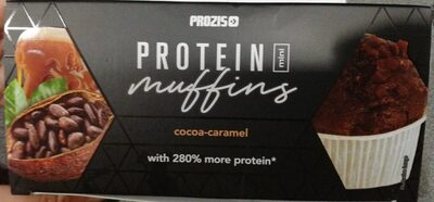 Protein muffins cocoa-caramel