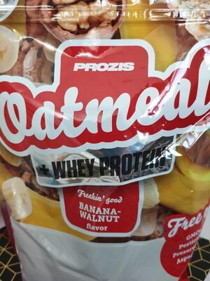 Oatmeal + whey Banana - Walnut