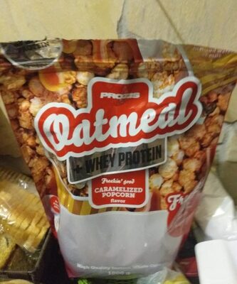 Oatmeal Caramelized Popcorn