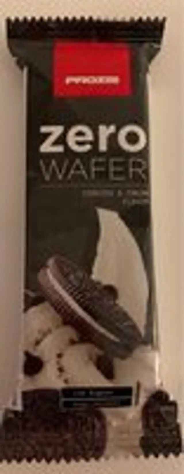 Zero wafer cookies and cream