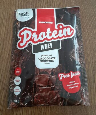 Protein whey chocolate brownie flavor