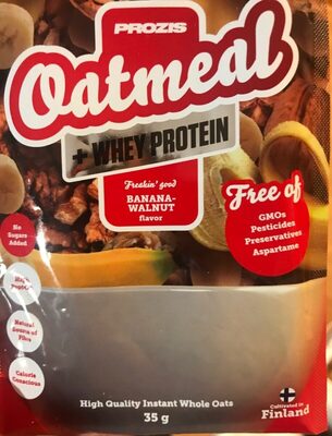 Oatmeal+ whey protein