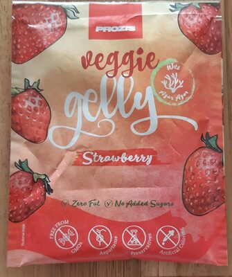 Veggie gelly front packaging