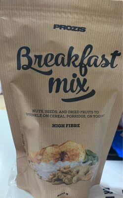 Breakfast mix front packaging