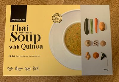 Thai soup with Quinoa